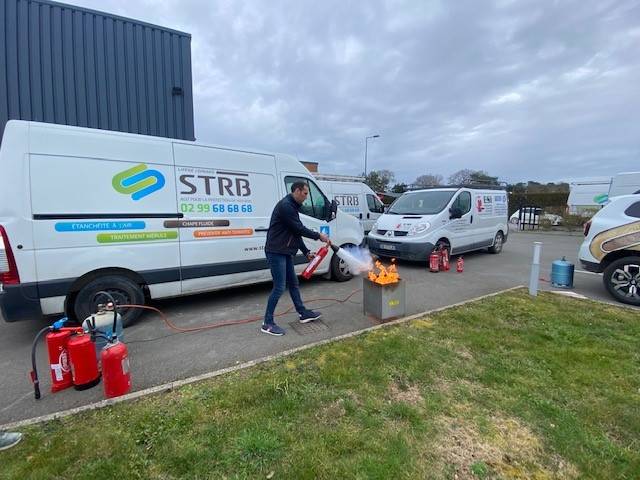 formation incendie bureaux STRB