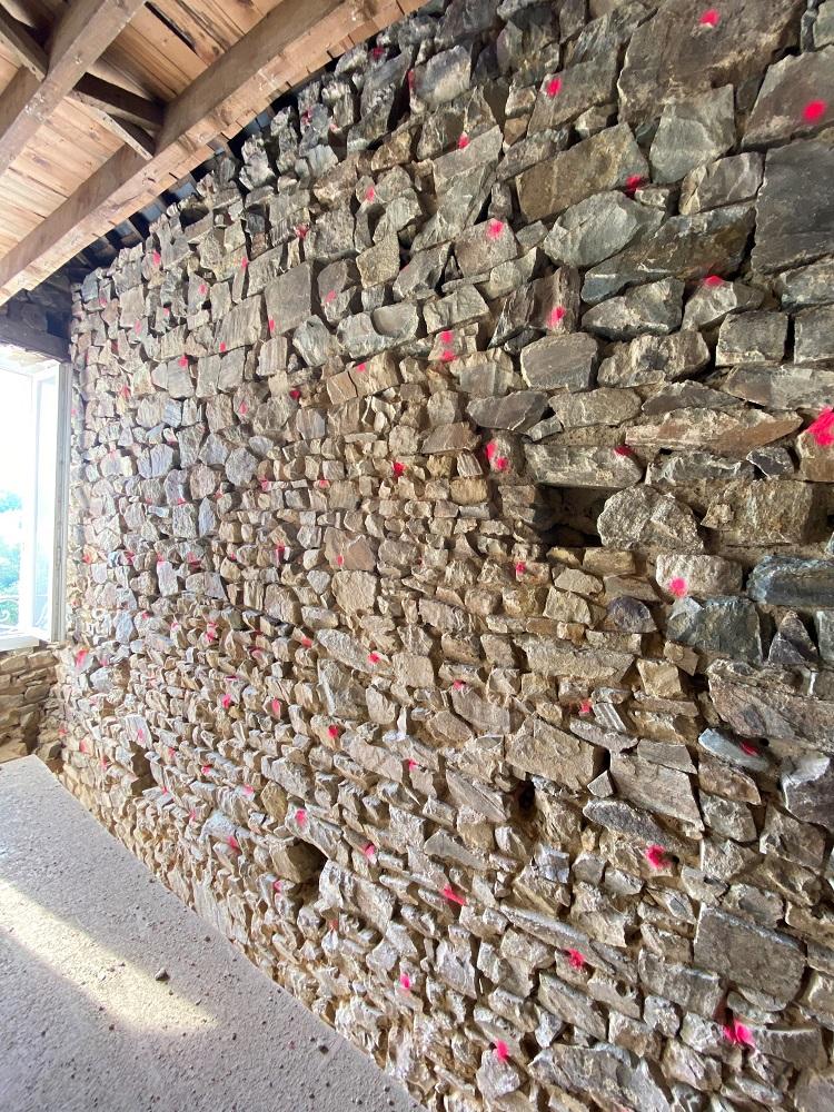 piquetage des murs